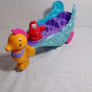 Fisher Price Little People  Disney Princess Ariel Light-up Sea Carriage 2022